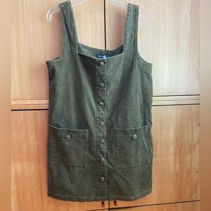 Boohoo corduroy dress